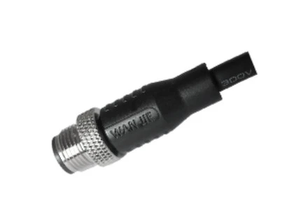 M12 isane sirge varjestamata A-Kodeerimine 12PIN PVC-kaabel 1,0M M12X1.0