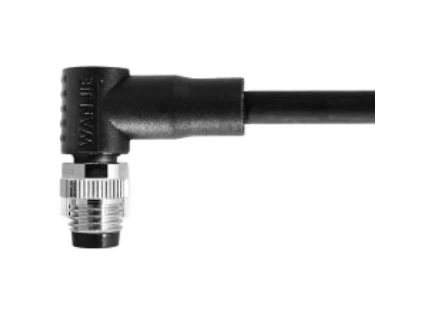 M8 isane täisnurkne varjestus A-Kodeerimine 4PIN PVC 1.0M M8X1.0