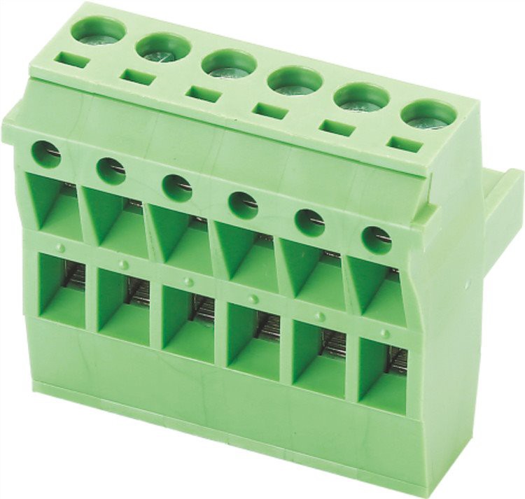 Ühendatav 5,08 mm naissoost kahetasandiline pistik