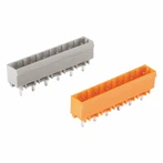 Vertikaalne isane pistik 5,0/5,08 mm tihvti läbimõõt 1,0 mm